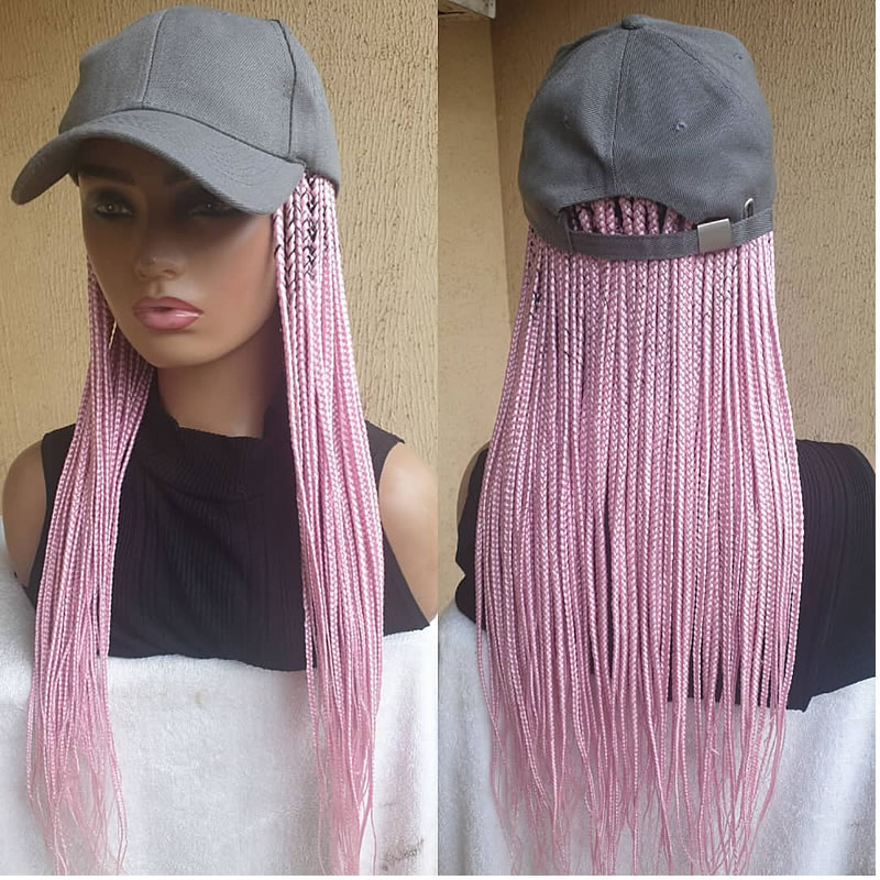 Baseball Cap Wig