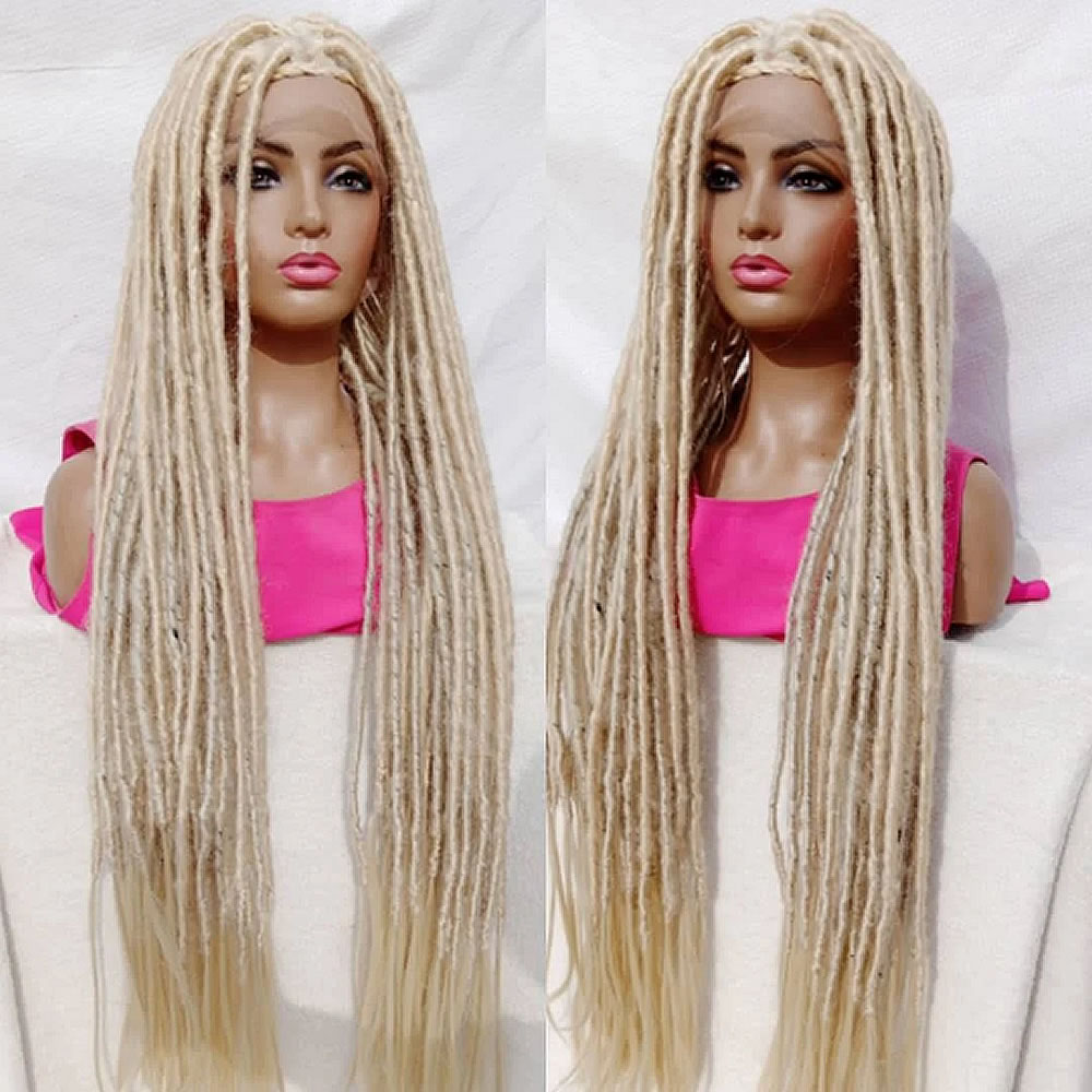 Synthetic Locs, Braiding Locs, and Wigs, Endless Style Options for Everyone, Beautiful Braided Wig with Different Colors
