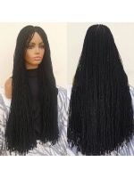 Full Lace Synthetic Sister Locs wig 30 inches