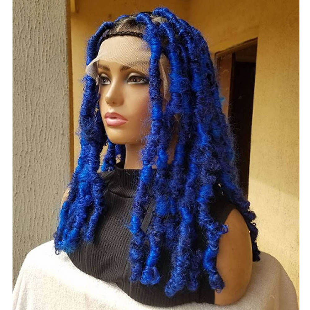 14inches Blue locs 2