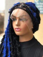 Braided Wig Buttefly Faux Locs