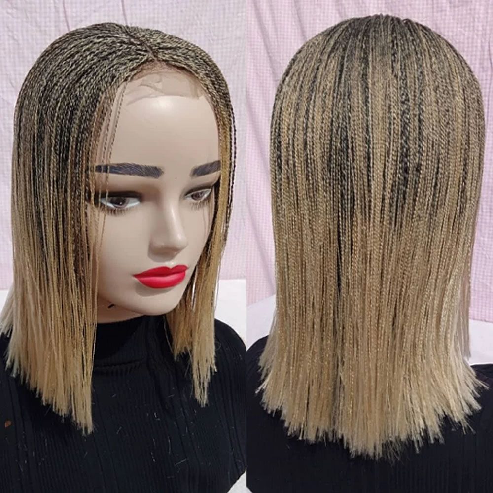 Blonde Blunt Cut Wig