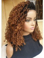 Braided Synthetic Ombre Sisterlocs Wig