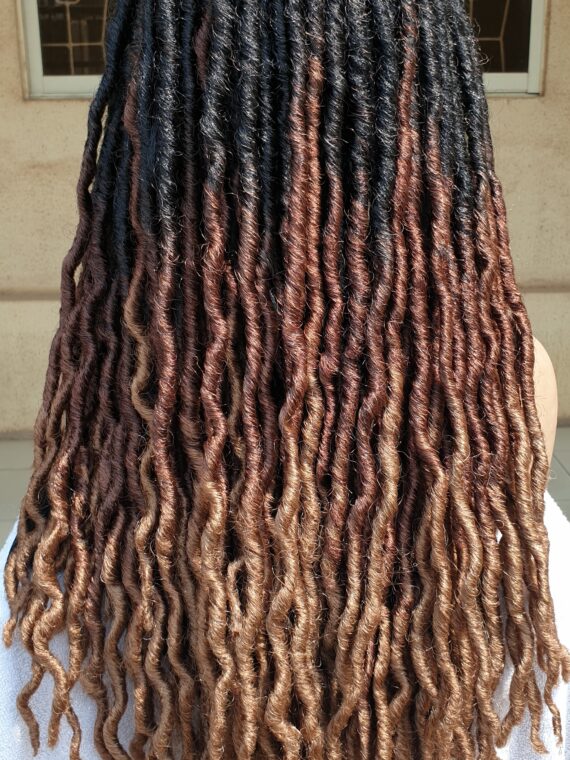 Ombre Soft locs,Braided Wig Full lace Gypsy Soft Locs 20inches