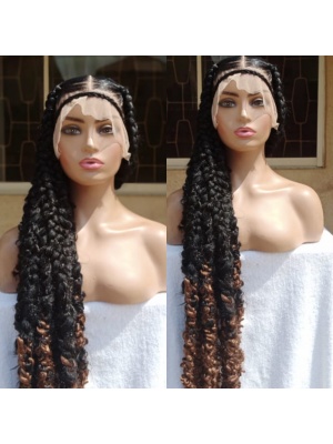 40 inches Braided Wig Jumbo Knotless Passion Braids