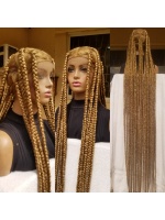 Braided Wig 60 inches Blonde Jumbo Knotless Braids
