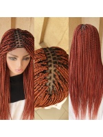 30 inches 4x8 Closure Ready to Ship Knotless Box Braids