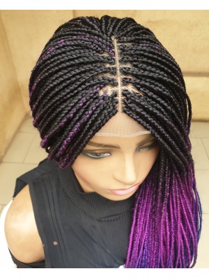 Braided Wig Ombre Box Braids 32inches