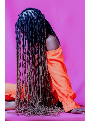 Long Ombre Soft Locs Wig for Black Women: Goddess Locs Dreads & Afro Kinky Hair Styling Extensions