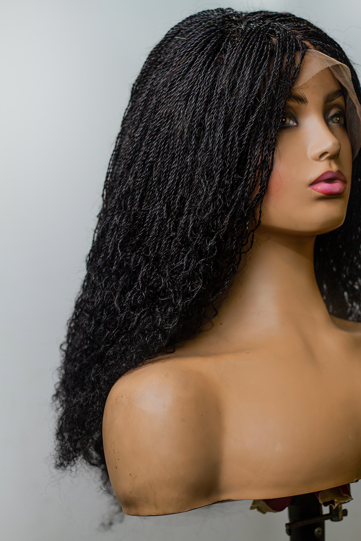 100% Human Hair Senegalese Twist Wig