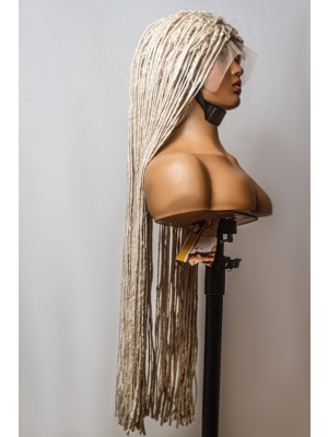 Synthetic Locs, Braiding Locs, and Wigs, Endless Style Options for Everyone, Beautiful Braided Wig with Different Colors