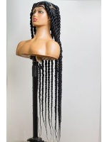 Braided Wig, 42 Inches Knotless Jumbo Twist on Full lace.