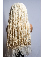 Platinum Butterfly locs, Destressed locs , 30 inches