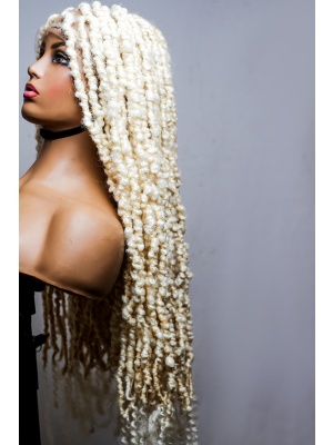 Platinum Butterfly locs, Destressed locs , 30 inches