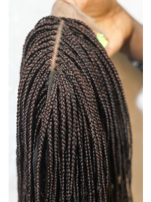 Instant Braids, Micro Box Braids, Sewin Bundles, Braids Bundles with Matching 6x6 Closure