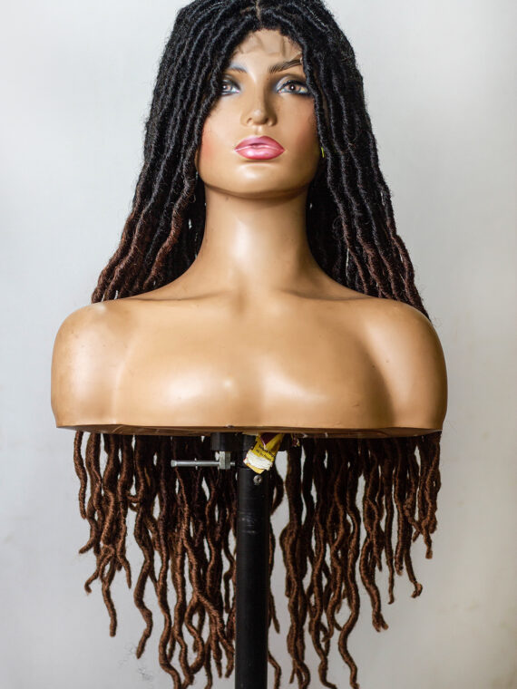 Braided Wig Ombre Gypsy Locs