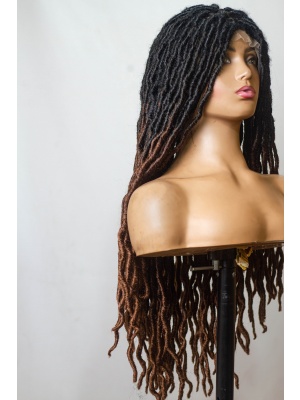 Braided Wig Ombre Gypsy Locs