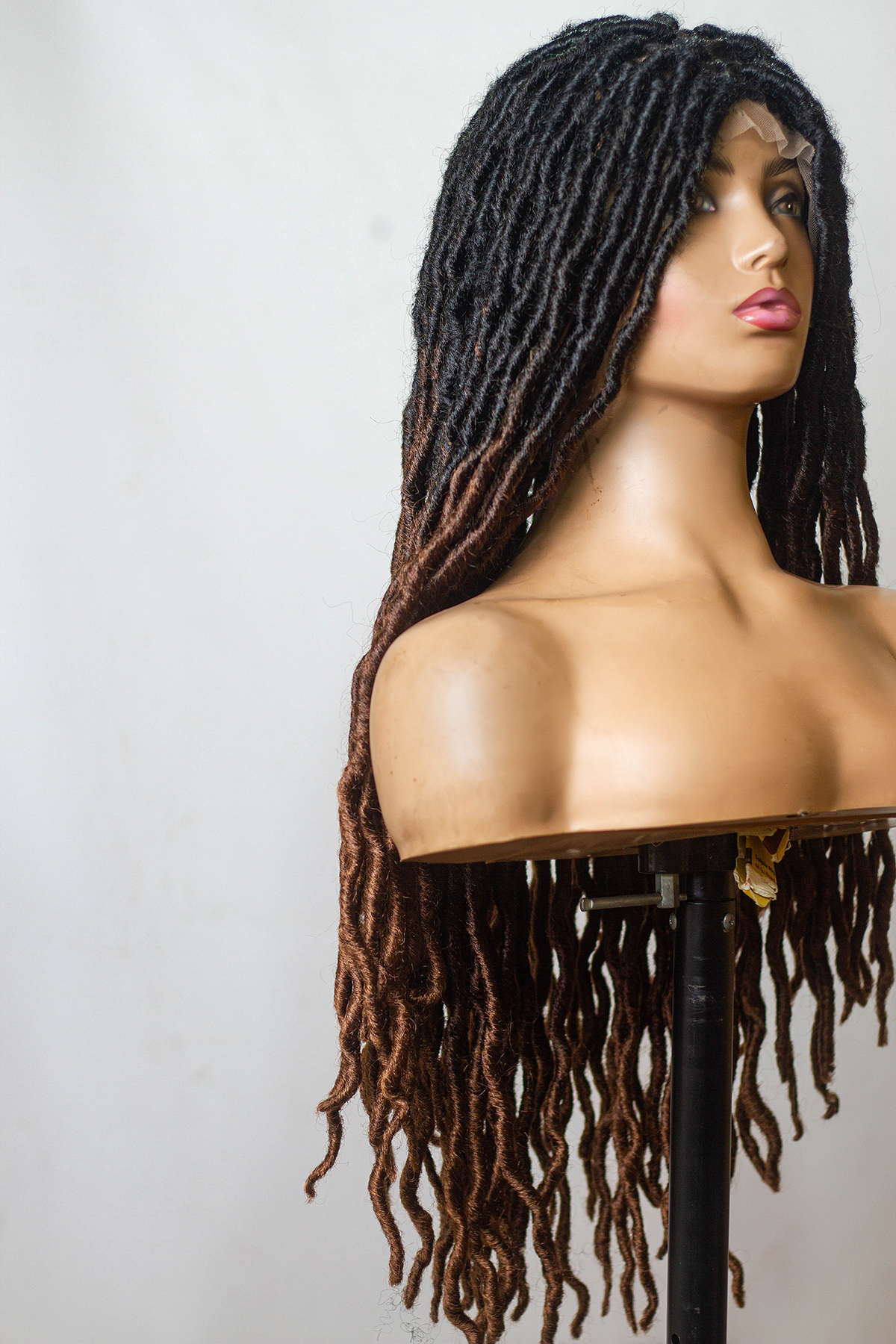 Ombre Soft locs,Braided Wig Full lace Gypsy Soft Locs 20inches