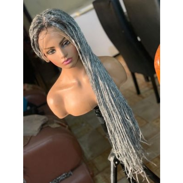 Synthetic Locs, Braiding Locs, and Wigs, Endless Style Options for Everyone, Beautiful Braided Wig with Different Colors