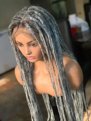 Synthetic Locs, Braiding Locs, and Wigs, Endless Style Options for Everyone, Beautiful Braided Wig with Different Colors