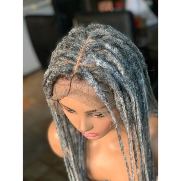 Synthetic Locs, Braiding Locs, and Wigs, Endless Style Options for Everyone, Beautiful Braided Wig with Different Colors