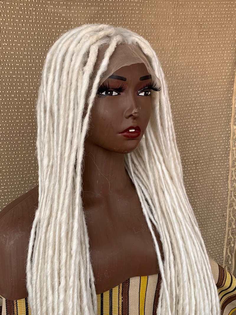 Synthetic Locs, Braiding Locs, and Wigs, Endless Style Options for Everyone, Beautiful Braided Wig with Different Colors