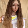 Ombre Sisterlocs wig, Glueless Sisterlocs Wig, 20 inches