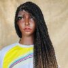 Full Lace Braids wig,Ombre Rope Twist ombre Passion Twists, spring twists, wig for women, free shipping
