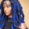 Braided Wig, Bob distressed locs wig,handmade,braids wig, wig for Black women, butterfly locs,14 inches,free shipping