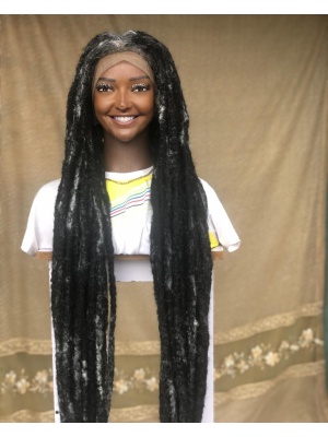 Synthetic Locs, Braiding Locs, and Wigs, Endless Style Options for Everyone, Beautiful Braided Wig with Different Colors