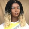 Human hair faux locs, Afro kinky human hair for locs, Skinny Locs, Dyed Locks and 100% Human Hair Loc Extensions