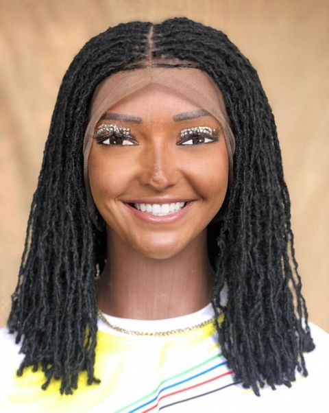 Sister locs, Afro kinky for locs, Skinny Locs, Sythentic Hair Loc Extensions