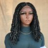 Salt and Pepper faux locs, Afro Kinky for locs, Skinny Locs, Dyed Locks and Synthetic Loc Extensions