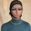 Stylish Braided Lace Wig, Full lace Synthetic Simply all back Summer wig