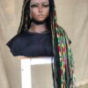 Multi Colored Synthetic Locs, Braiding Locs, and Wigs, Endless Style Options for Everyone, Beautiful Braided Wig with Different Colors