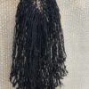 Human hair Sisterlocs 2x4 Topper Dyed Locks and 100% Human Hair Dreadlocs Topper Extensions