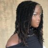 Cultivated Locs, Donor Locs, Loc Extensions, HD frontal full lace Wig