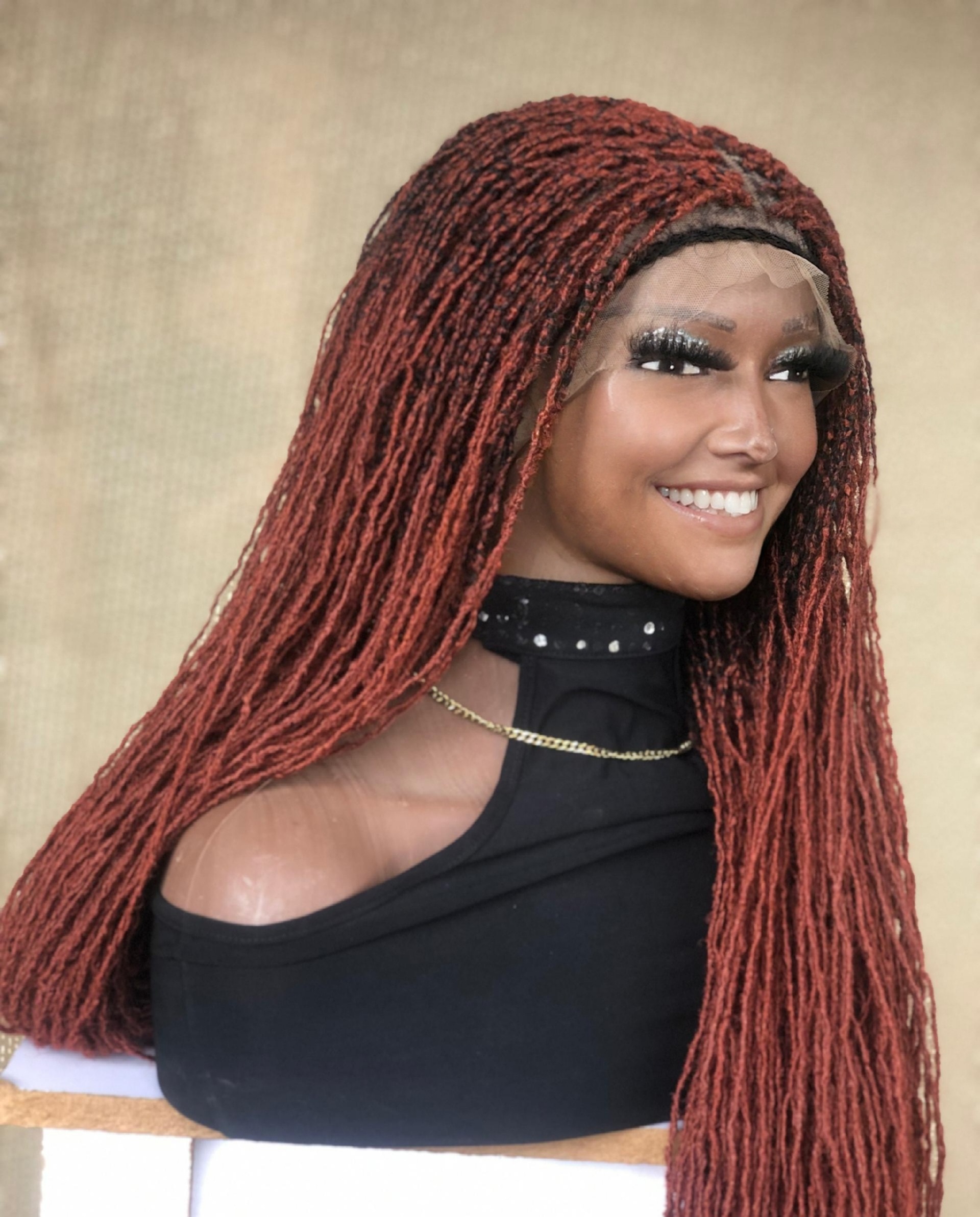 Cajun Synthetic Locs, Braiding Locs, and Wigs, Endless Style Options for Everyone, Beautiful dreadlocks wig,Afro kinky synthetic sisterlocs