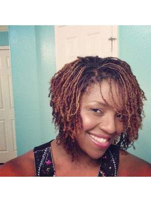 Brown Human hair Sisterlocs,human hair for locs, Skinny Locs, Dyed Locks and 100% Human Hair Loc Extensions