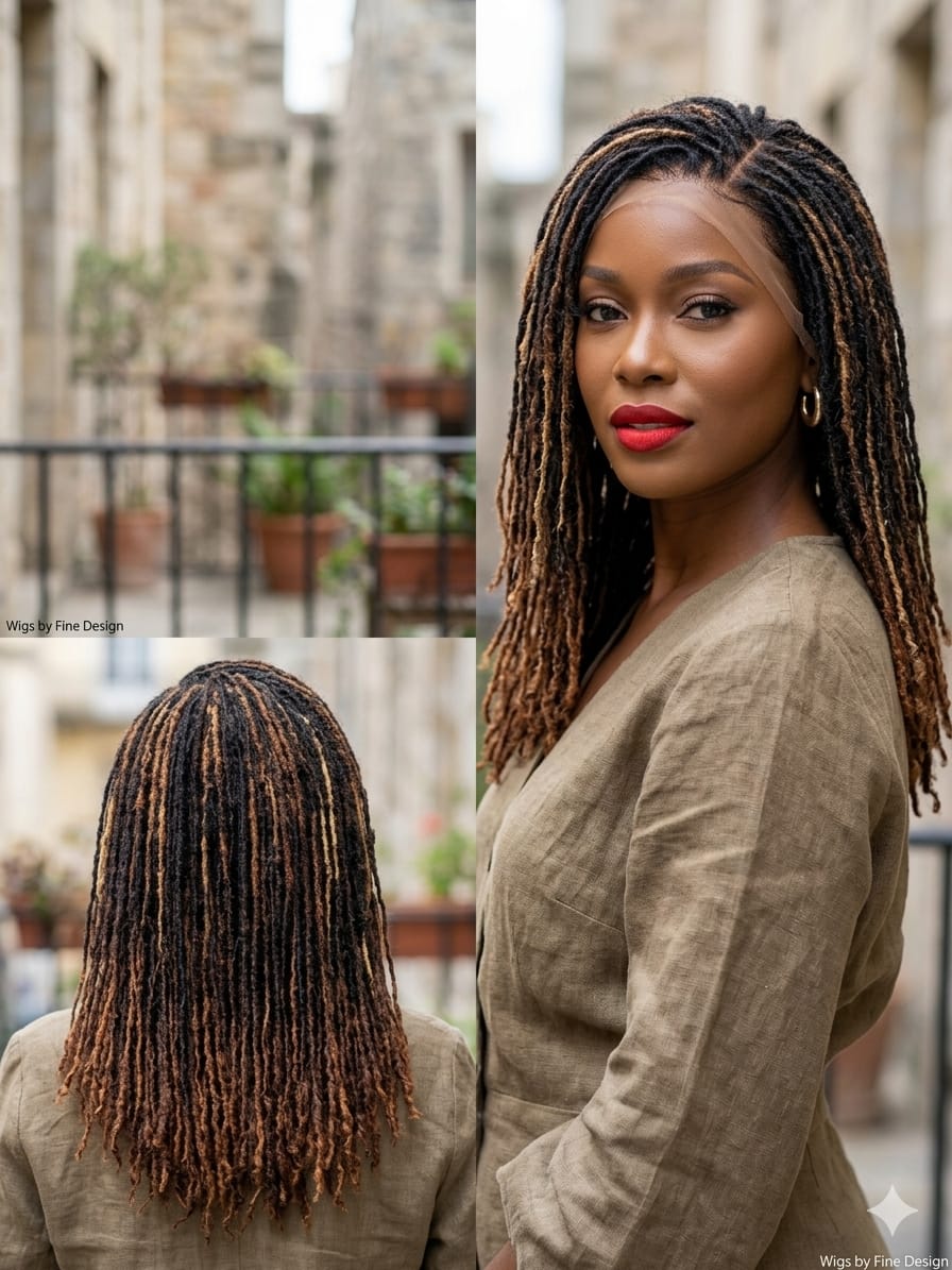 IMG-20260531-WA0011 Burgundy Hair Sisterlocs, Skinny Dreadlocs Wig - Image 1