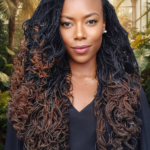 100% Handmade Human Hair Micro Locs Wig, Glueless HD Full Lace Dreadlock Wig for Black Women, Natural Black