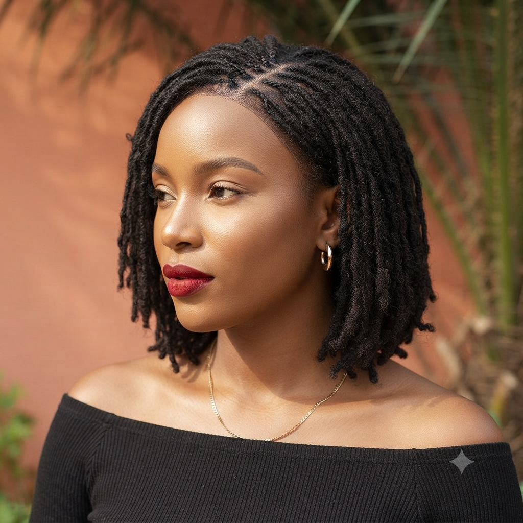 1783946796414 Donor Locs Full Lace Wig for Black Women - Image 1